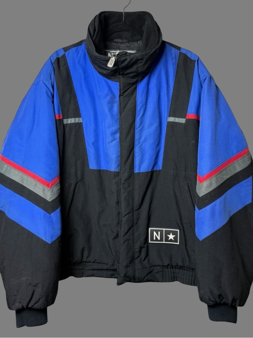 Vintage Polaris Northstar Snowmobile Sled Mens Insulated Racing Jacket Coat XL